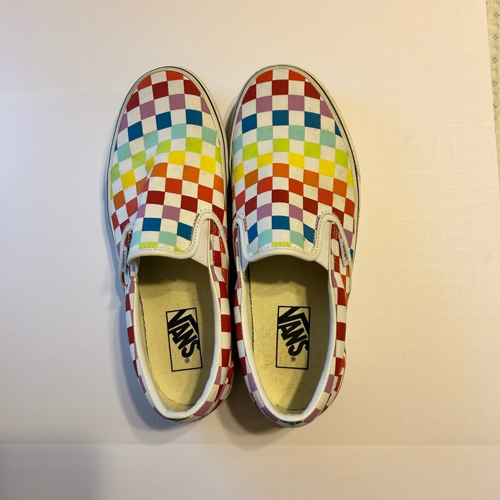 Vans Multicolor Checkered  Sneakers
